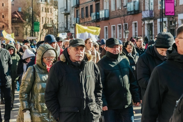 Marsz wdzięczności za życie i nauczanie św. Jana Pawła II