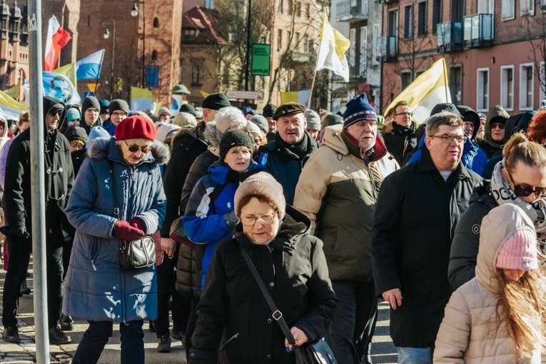 Marsz wdzięczności za życie i nauczanie św. Jana Pawła II