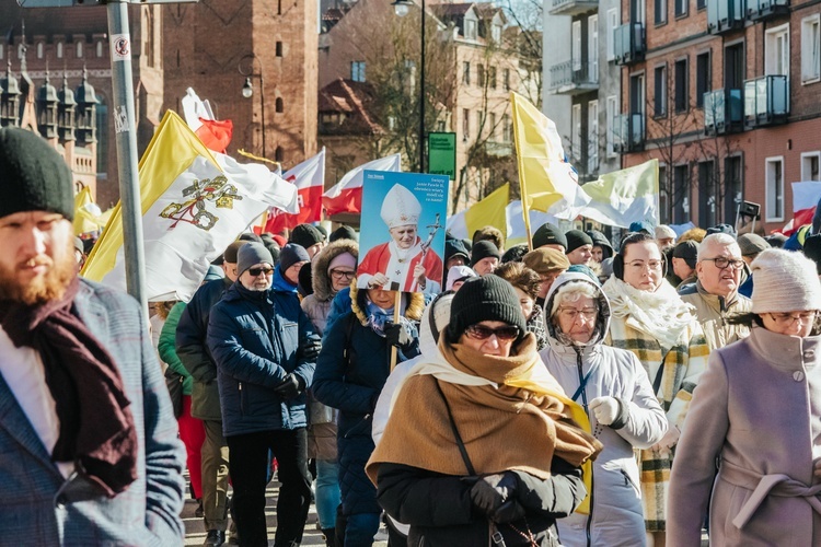 Marsz wdzięczności za życie i nauczanie św. Jana Pawła II