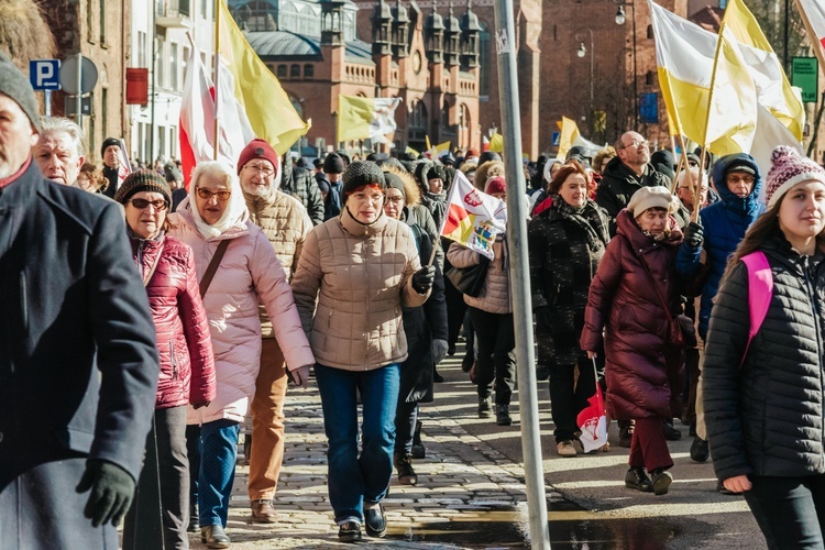 Marsz wdzięczności za życie i nauczanie św. Jana Pawła II