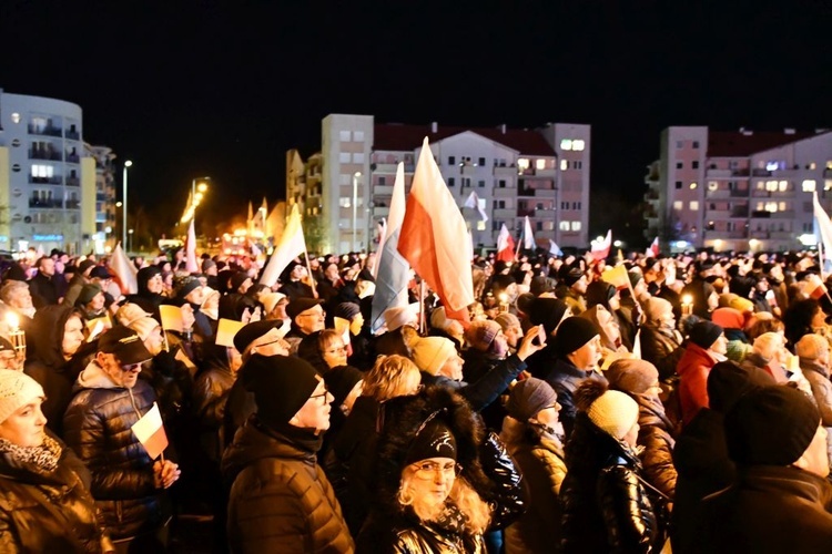 Marsz Papieski w Gorzowie Wlkp.