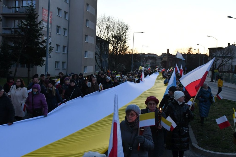 Marsz Papieski w Gorzowie Wlkp.