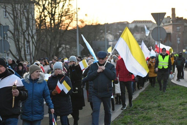 Marsz Papieski w Gorzowie Wlkp.