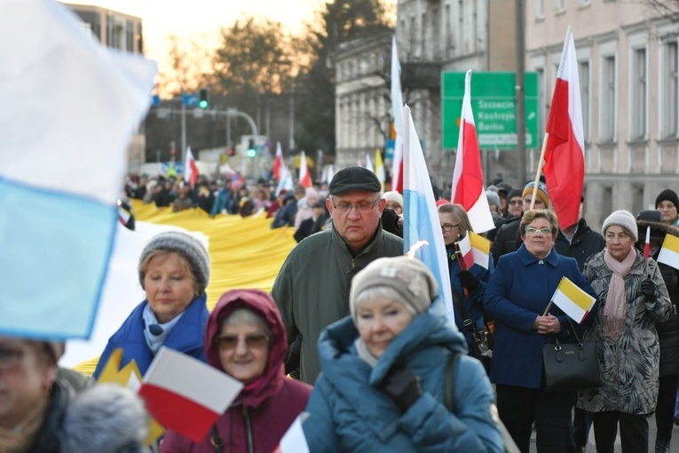 Marsz Papieski w Gorzowie Wlkp.