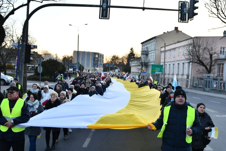 Marsz Papieski w Gorzowie Wlkp.