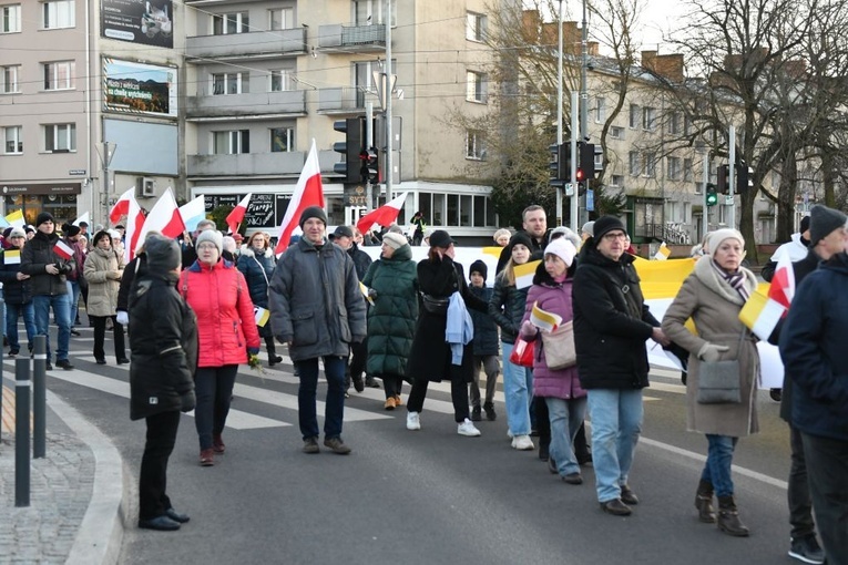 Marsz Papieski w Gorzowie Wlkp.