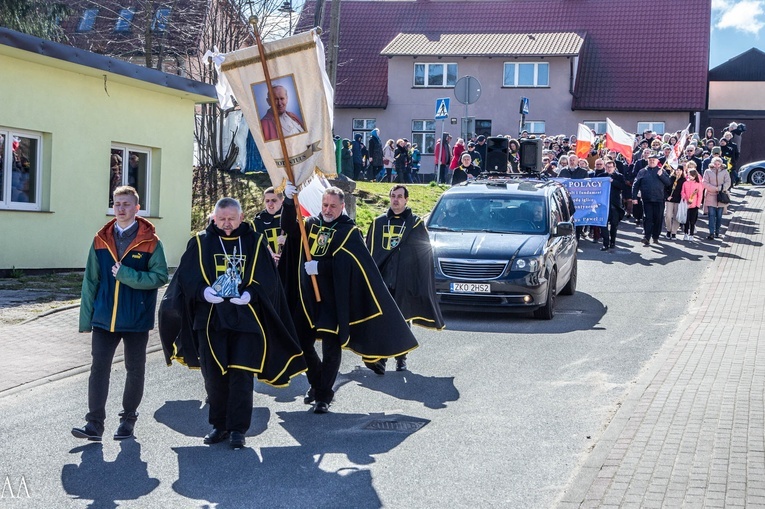Biały Marsz w Polanowie