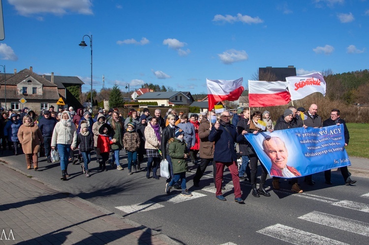 Biały Marsz w Polanowie