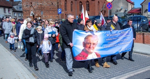 Biały Marsz w Polanowie