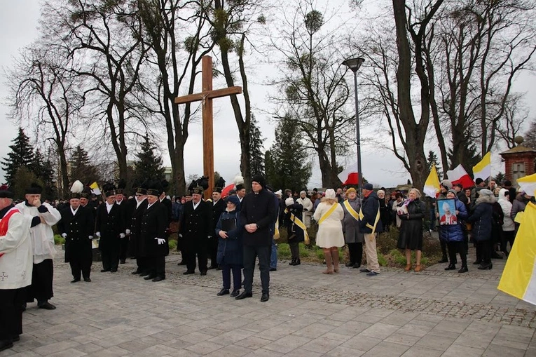 Marsz papieski w Łęcznej