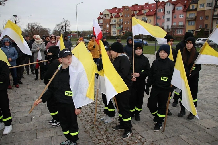 Marsz papieski w Łęcznej