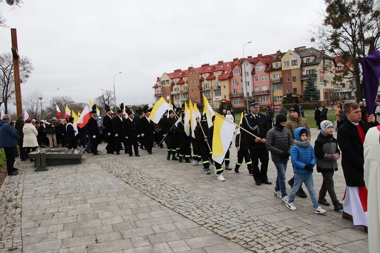 Marsz papieski w Łęcznej