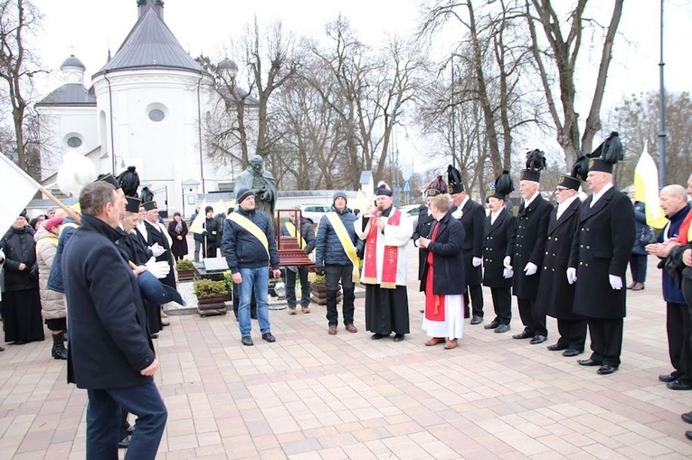 Marsz papieski w Łęcznej