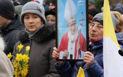 Marsz papieski w Łęcznej