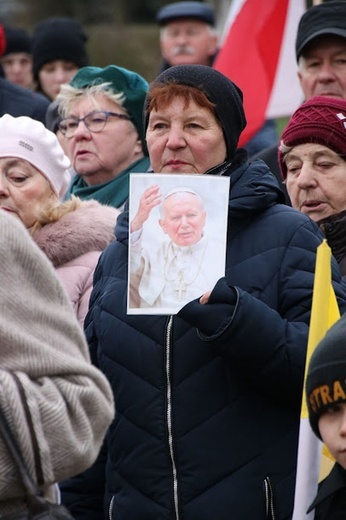 Marsz papieski w Łęcznej