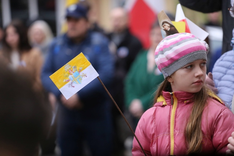 Marsz w obronie dziedzictwa Jana Pawła II