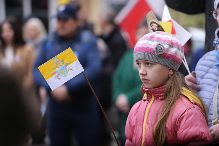 Marsz w obronie dziedzictwa Jana Pawła II