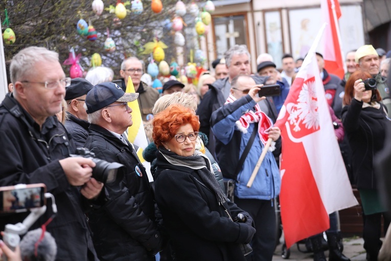 Marsz w obronie dziedzictwa Jana Pawła II