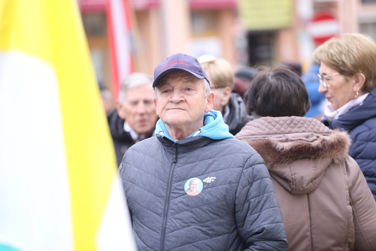Marsz w obronie dziedzictwa Jana Pawła II