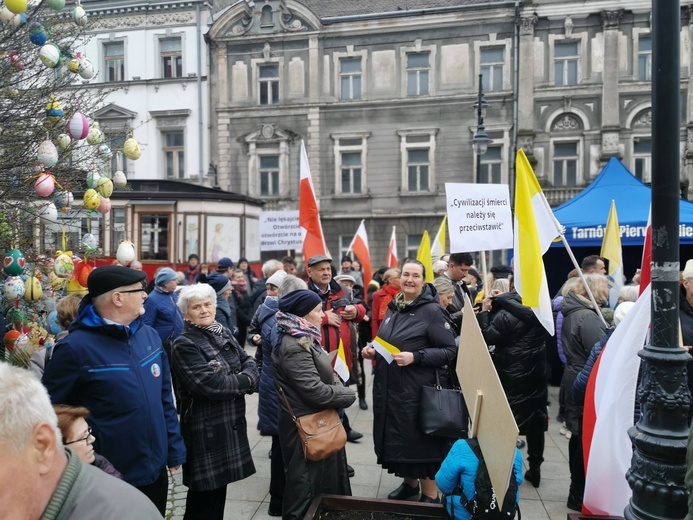 Marsz w obronie dziedzictwa Jana Pawła II