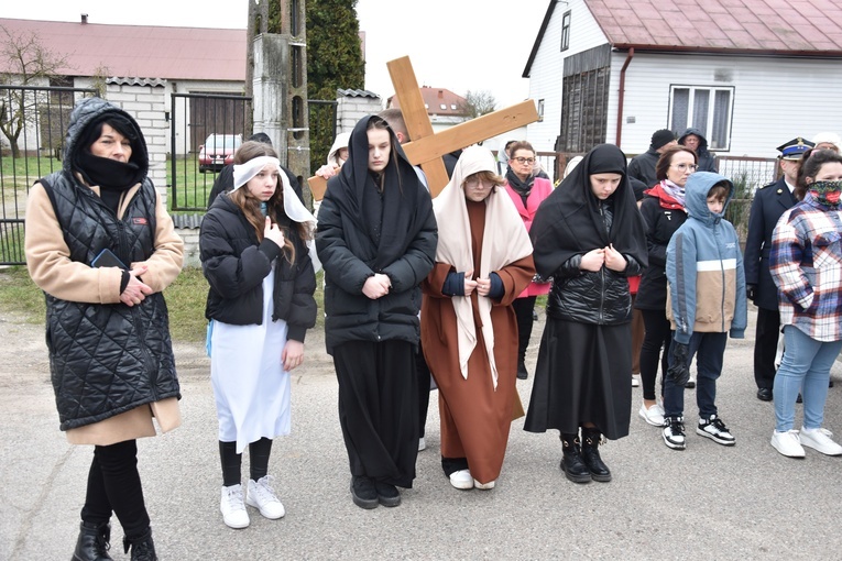 Leszno k. Przasnysza. Droga Krzyżowa