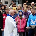 Damian Stawicki wyruszył śladami św. Antoniego ze Starego Bielska przez Kalną 