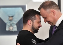 Duda do Zełenskiego: Twoja postawa ratuje dziś Europę przed zalewem rosyjskiego imperializmu