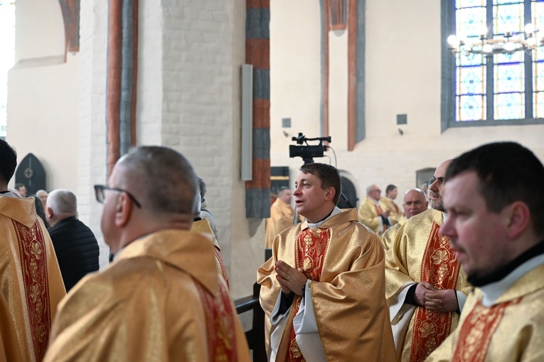 Msza krzyżma w koszalińskiej katedrze