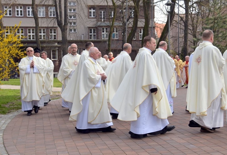 Msza św. Krzyżma w katedrze