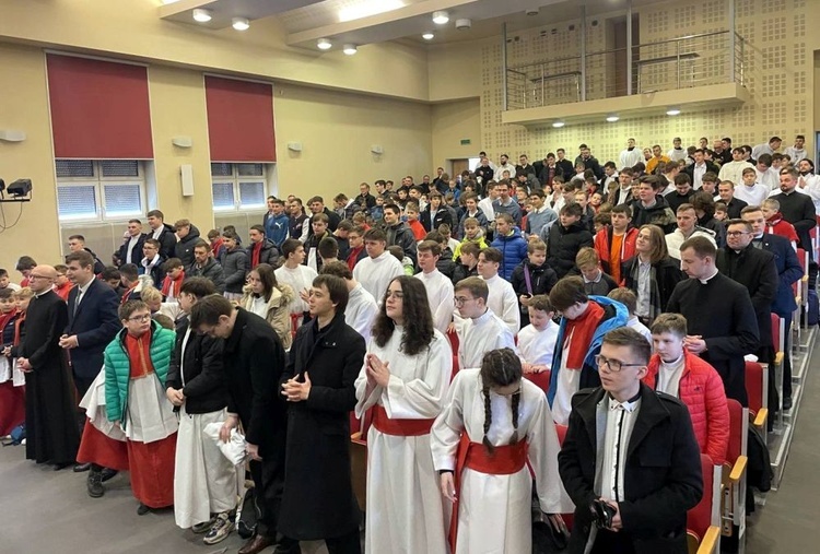 Spotkanie ministrantów z biskupami  