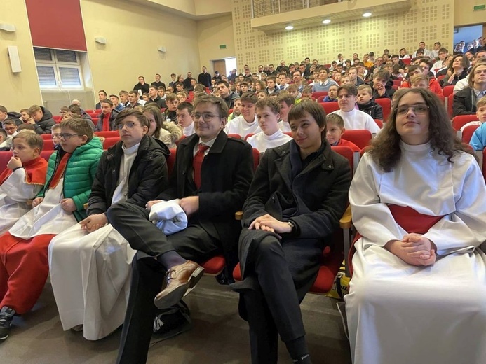 Spotkanie ministrantów z biskupami  