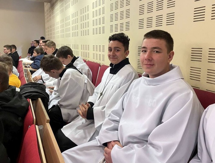Spotkanie ministrantów z biskupami  