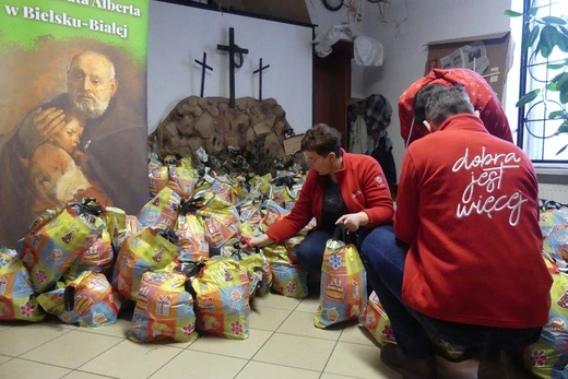 Świąteczna pomoc dla podopiecznych Brata Alberta