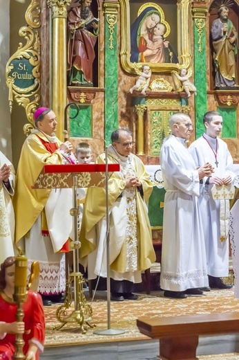 Kudowa-Zdrój. Msza Wieczerzy Pańskiej z bp. Adamem Bałabuchem