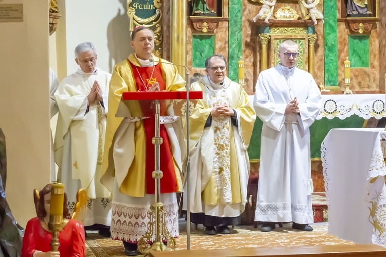 Kudowa-Zdrój. Msza Wieczerzy Pańskiej z bp. Adamem Bałabuchem