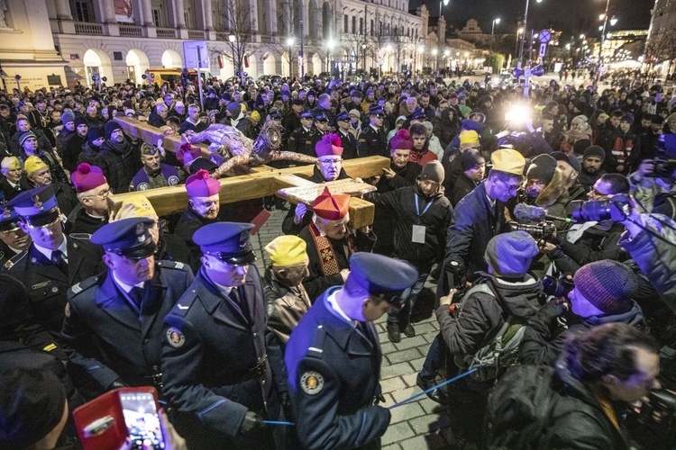 Droga Krzyżowa ulicami Warszawy