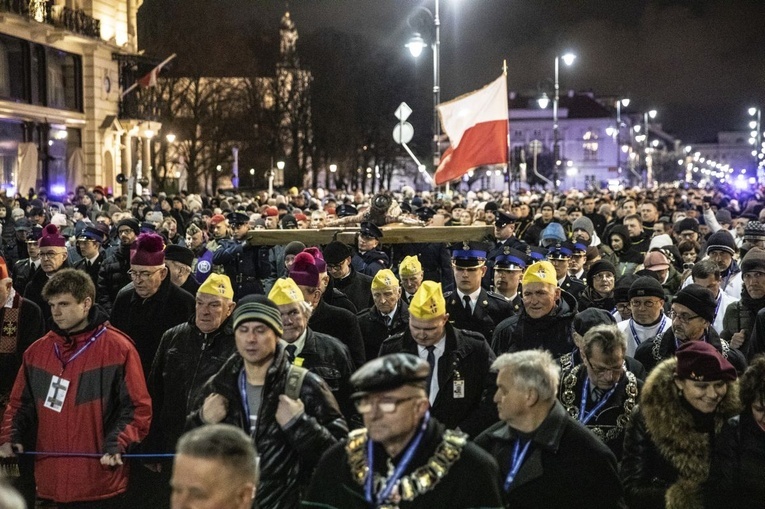 Droga Krzyżowa ulicami Warszawy