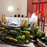 Grób w parafii Najświętszego Serca Pana Jezusa w Skierniewicach