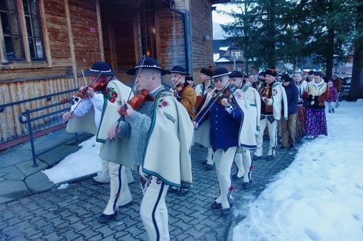 Procesja rezurekcyjna w Kościelisku