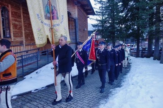 Procesja rezurekcyjna w Kościelisku