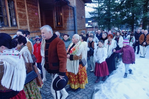 Procesja rezurekcyjna w Kościelisku