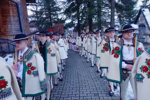 Procesja rezurekcyjna w Kościelisku