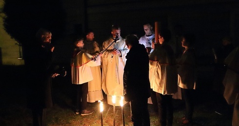 Wigilia Paschalna w katedrze