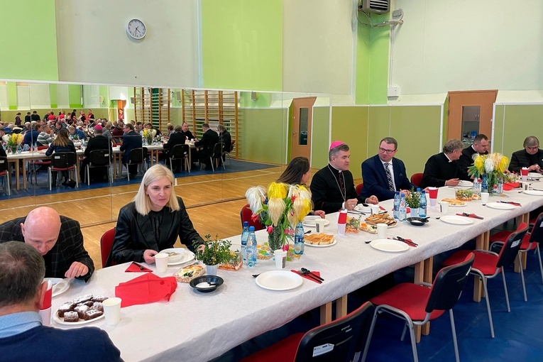 Posiłek świąteczny w Słupsku