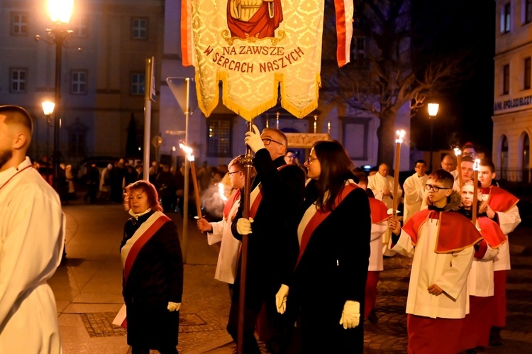 Wigilia Paschalna w świdnickiej katedrze