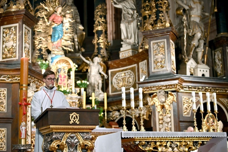 Wigilia Paschalna w świdnickiej katedrze