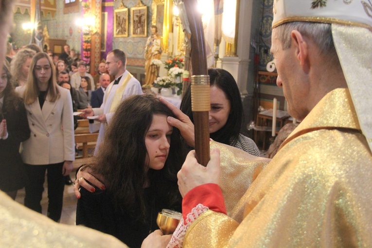 Bierzmowanie w Tymowej