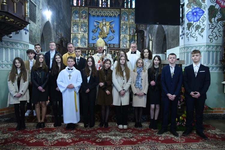 Bierzmowanie w Rzepienniku Biskupim