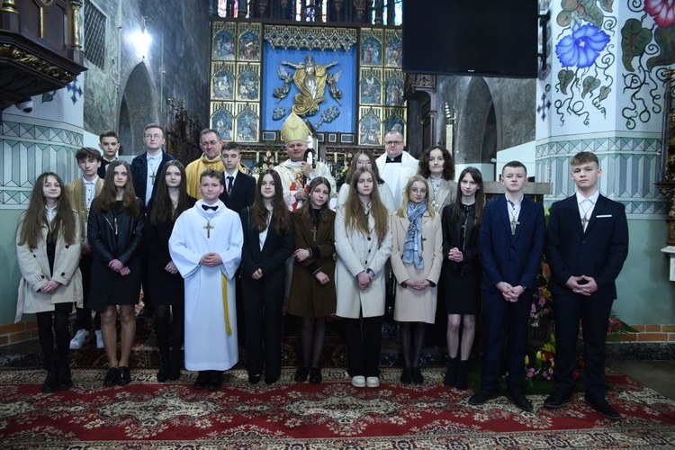 Bierzmowanie w Rzepienniku Biskupim