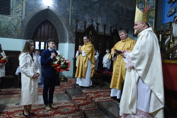 Bierzmowanie w Rzepienniku Biskupim